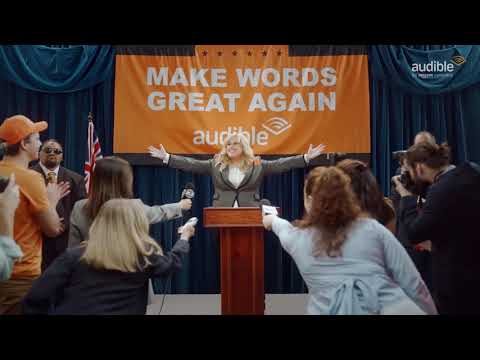 Commercial Ads 2019 - Make Words Great Again with Rebel Wilson, Minister for Words - Audible.com.au