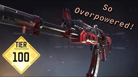 TIER 100 AK-47 RED ACTION IS INSANE!!!! | TIER 100 COD Mobile Battle Pass (COD Mobile)