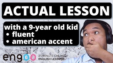 How to teach KIDS in ENGOO? | Conversation Material | Tutor Jacko