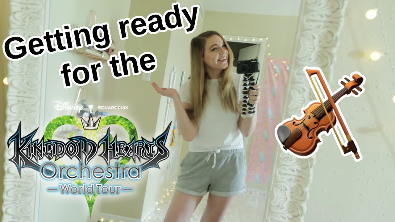 GETTING READY FOR THE KINGDOM HEARTS ORCHESTRA