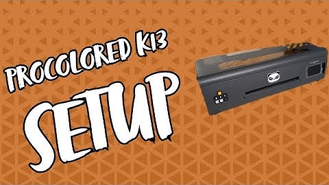 🎨 Procolored K13 DTF Printer Setup | Step-by-Step Guide for Beginners 🖨️
