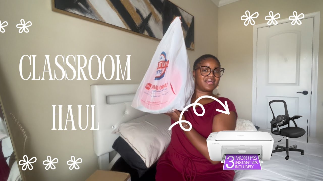 Classroom Haul 2025 | Amazon,Hobby Lobby , Walmart and more | Finds for 2nd Year Teachers