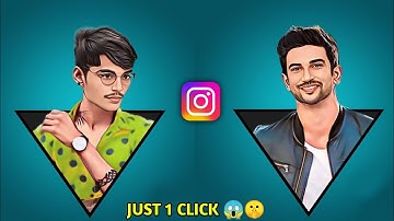 Cartoon Art Photo Editing | Create Victor Art Image  Just One Click | Cartoon Photo Editing Mobile 📲