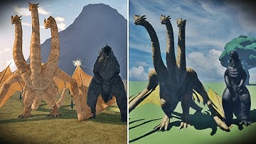 Kaiju Universe Vs Project Kaiju Godzilla & Monster Zero Comparison