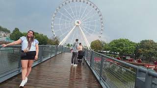 MONTREAL  CANADA  WALKING TOUR OLD PORT SUNSET 4K JULY 2026 