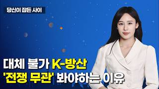 [MTN 당잠사] 대체 불가 K-방산 '전쟁 무관' 봐야하는 이유 / 머니투데이방송 (증시, 증권)