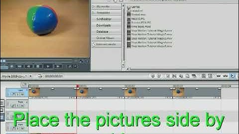 MAGIX Movie Edit Pro Tutorial - Stop Motion Animation