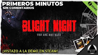 Un "Survival-Horror" Retro con mucho potencial | BLIGHT NIGHT (Demo)