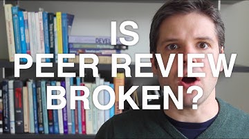 Is peer review broken?