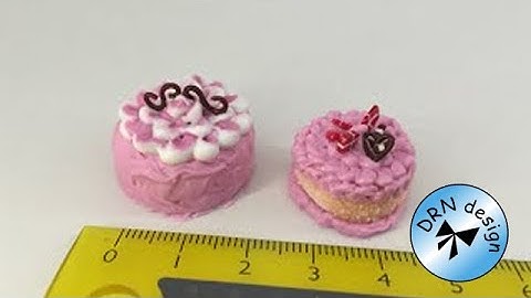 Polymer Clay Miniature - Playing With Pipe icing
