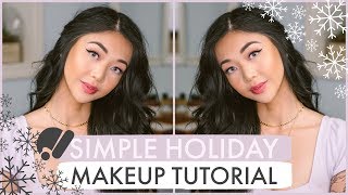 SIMPLE HOLIDAY MAKEUP TUTORIAL