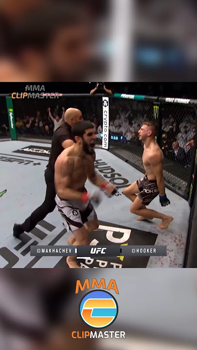 Islam Makhachev SMESHING Dan Hooker in SECONDS