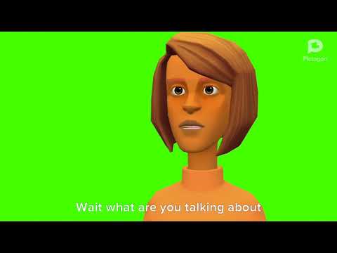 Tvokids logo bloopers in plotagon #14 green screen
