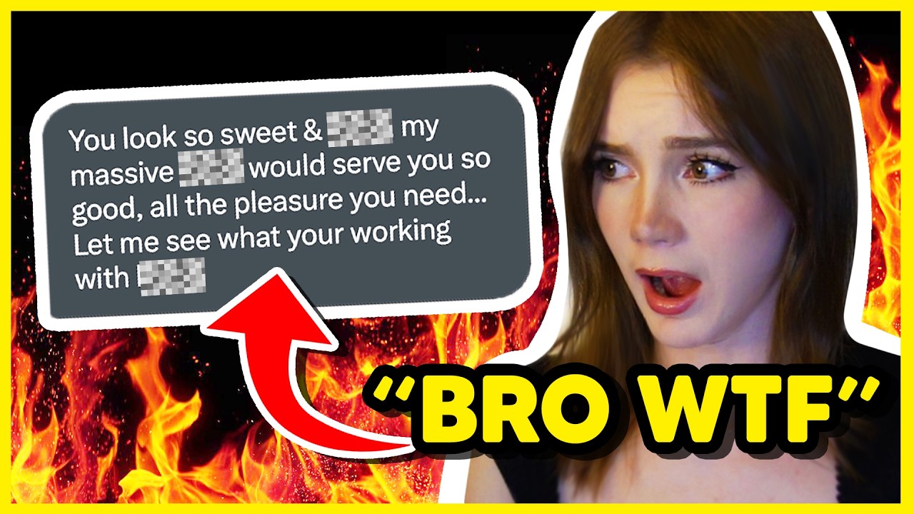 I Exposed My DISTURBING DM's Live On Stream