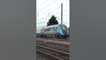 Class 802 passing crossing #trains #railway #train #trainsatspeed #tpe #trainspotting #class802