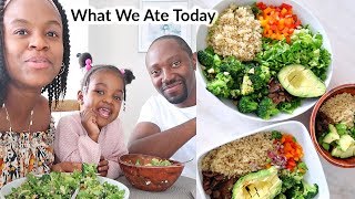 What We Eat in a Day | Easy & Healthy Vegan Meal ideas [High Raw]