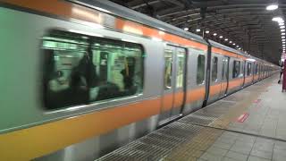 E233系T42編成 武蔵境駅発車