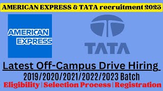 American Express Off campus drive for 2021/2022/2023 batch |Latest Internship for Freshers|Jobs 2023