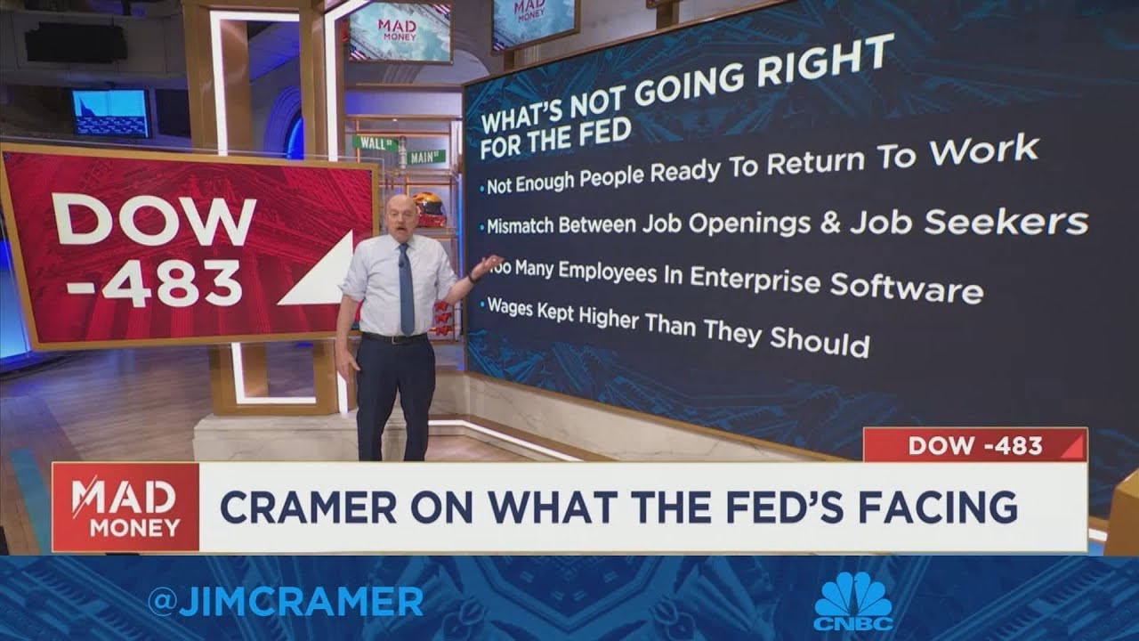 Read more about the article Jim Cramer explains why the Fed needs to keep hiking interest rates – CNBC Television