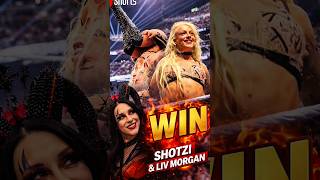 New Champion Liv Morgan Defeats Stephanie Vaquer #shortsvideo #wwe  #wwesuperstar