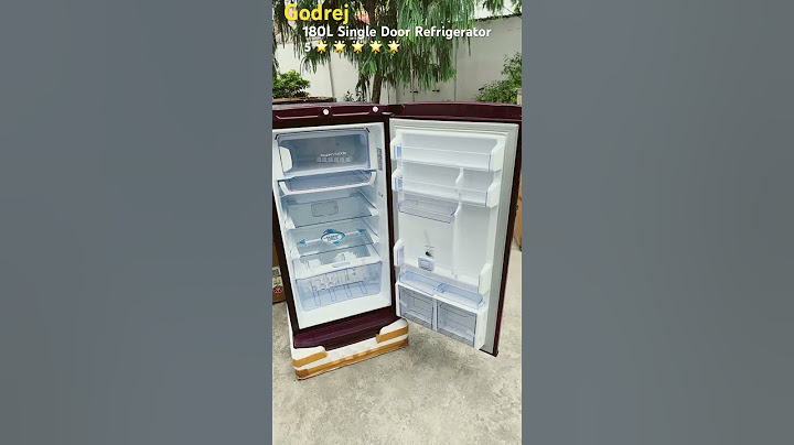 Godrej 180L 5 Star Single Door Refrigerator First Look #shortsfeed #shorts #youtubeshorts #godrej