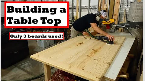 Building a Dining Table Top from Pine Framing Lumber (Farmhouse Table Series 3 of 5)