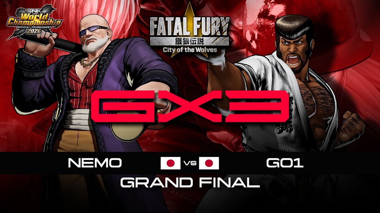 Fatal Fury: CotW 🇯🇵 NEMO vs GO1 🇯🇵 Гранд-финал | GENESIS X3 2026 #GX3 #SWC2026