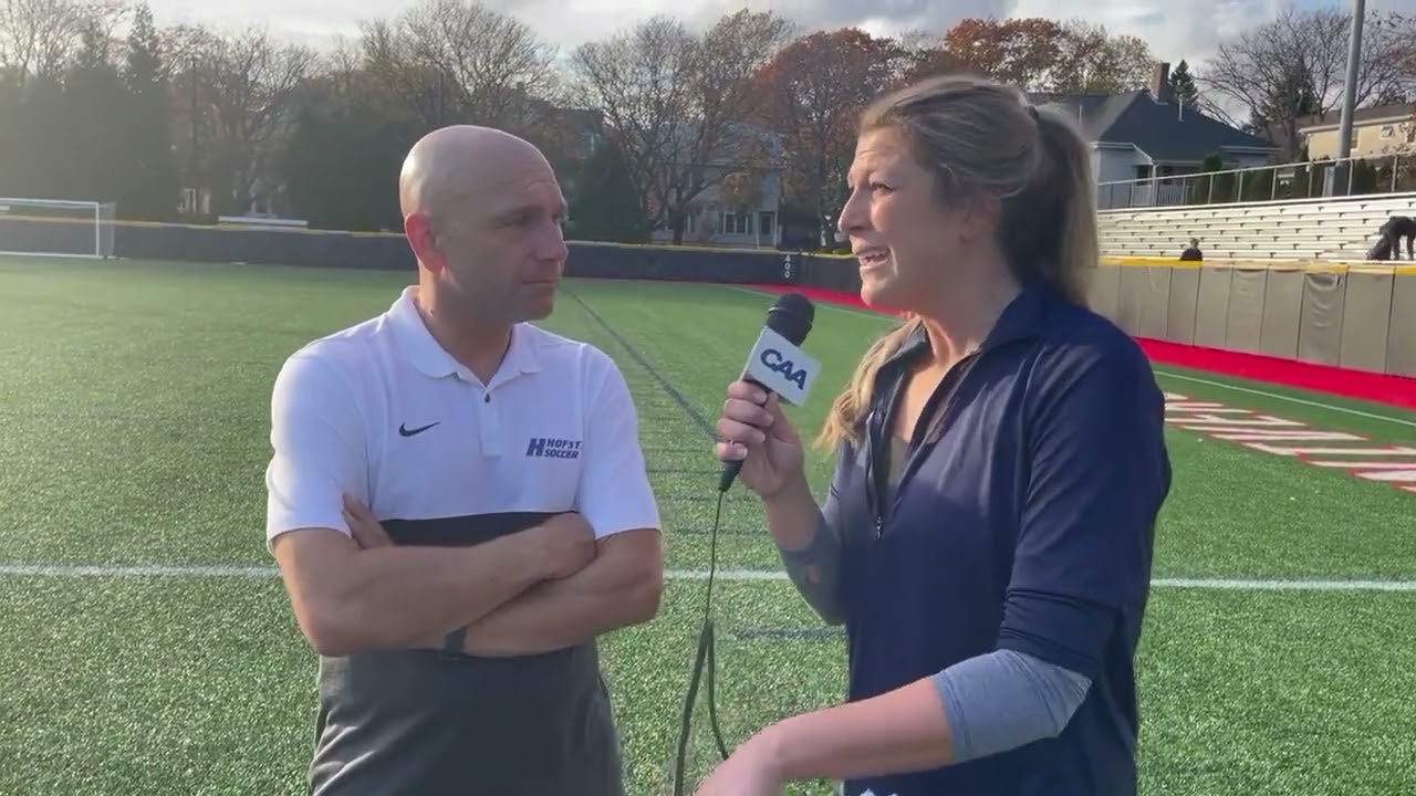 Hear from Hofstra Women's Soccer's Simon Riddiough after the 2OT #CAAChamps victory 👏
