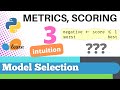 #124: Scikit-learn 118: Model Selection 6 Metrics and scoring (3/4)