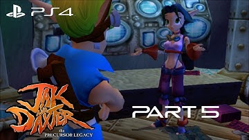 Japanese Dub Jak & Daxter:The Precursor Legacy Walkthrough Gameplay Part 5 - The Zeppelin