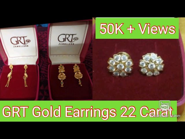 Amazon.com: Certified Solid 22K/18K Yellow Fine Gold Elegant Design Earrings  Available In Both 22 Carat And 18 Carat Fine Gold, For  Women,Girls,Kids,Gifts,Bridal,Wedding,Engagement & Celebrations: Clothing,  Shoes & Jewelry