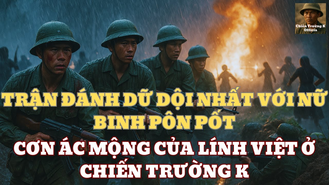 Đối Mặt TRUNG ĐOÀN PÔN PỐT NỮ  - CƠN ÁC MỘNG Của Lính VIỆT Ở Chiến Trường K 1979 |
