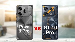 Tecno Pova 6 Pro vs Infinix GT 10 Pro