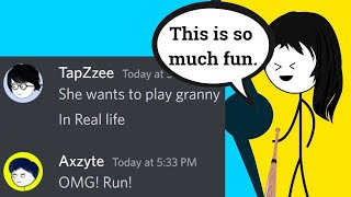 When a Gamer&#39;s mom wants to play Granny In Real Life