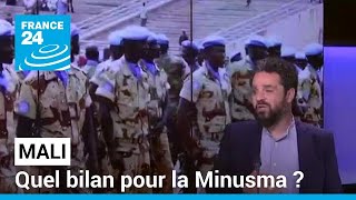 Retrait des Casques bleus du Mali : quel bilan pour la Minusma ? • FRANCE 24