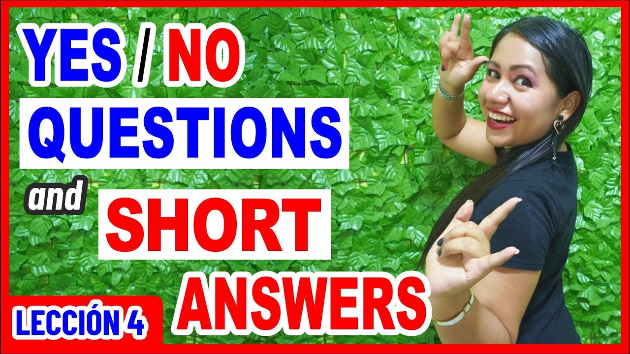 Yes No Questions Con El Verbo TO BE INGL S CH VERE 4 YouTube Yes No Questions Con El Verbo TO BE INGL S CH VERE 4 YouTube