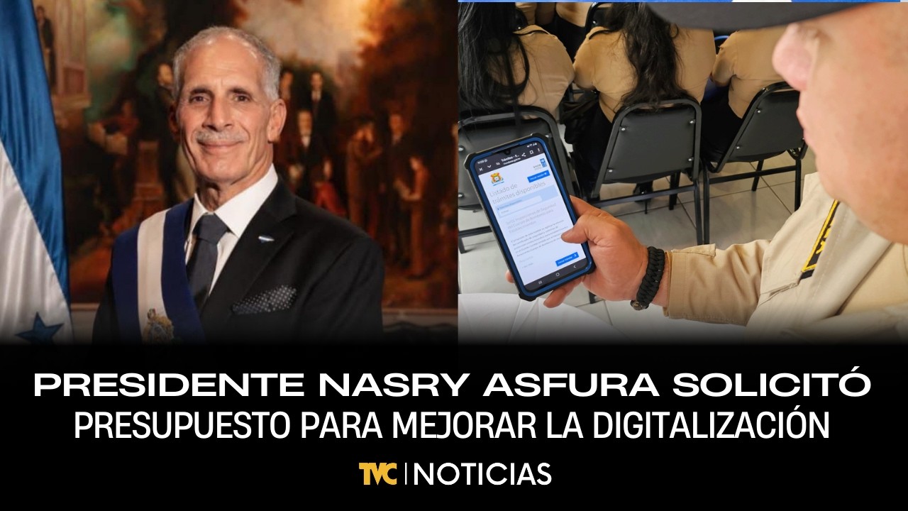 Presidente Nasry Asfura solicitó presupuesto para mejorar la digitalización en instituciones