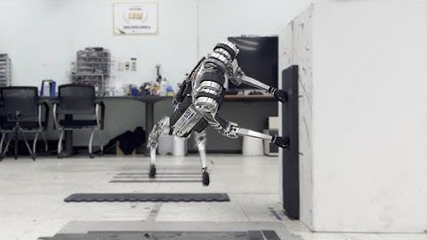 High-speed control and navigation for quadrupedal robots on complex and discrete terrain