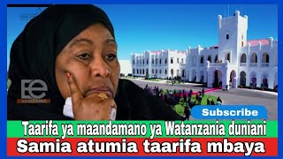 Samia receives bad news from the State House tonight about being removed from power; new protests...