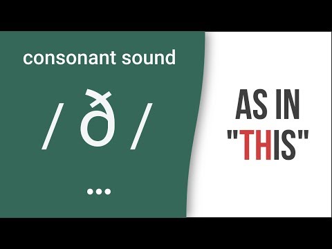 How to pronounce voiced TH /ð/ and voiceless TH /θ/ sounds