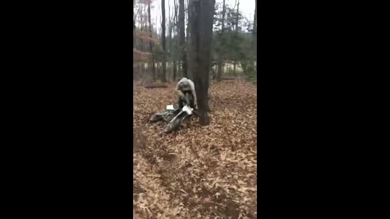 Dirtbike Crash Kx 85