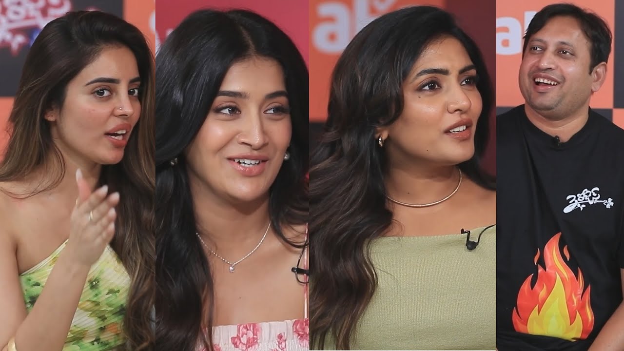 Cringe Interview with SKN” for 3 Roses Season 2, feat. SKN, Eesha Rebba, Rashi Singh & Kushitha