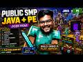 Public SMP is OPEN 🔴 | Let's Survive Together! ⚔️🔥