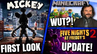 Jack Black in Minecraft Movie, Another Mickey Horror Movie, FNAF 2 Update & MORE!!