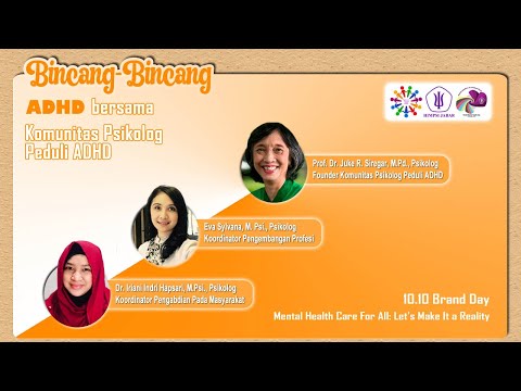 Bincang ADHD Bersama Komunitas Psikolog Peduli ADHD (IG:@psikologpeduliadhd)