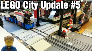 Expanding The Tram Line & Crossing The Train Tracks - Building a 1920s LEGO City #5