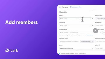 Lark Admins | Add members