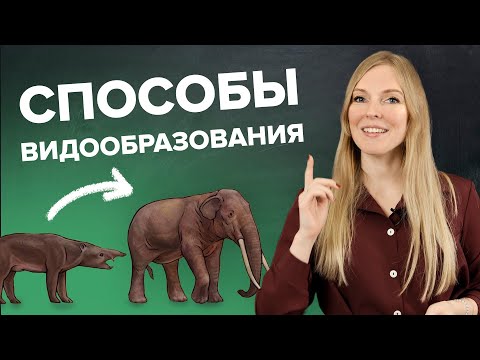 Способы видообразования. Эволюция | Биология | TutorOnline