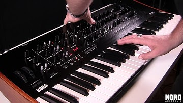 KORG: Prologue Analogue Synth Sneak Peak