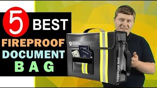 Best Fireproof Document Bag 2022 